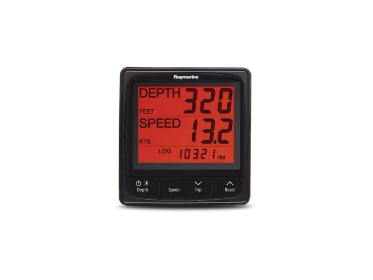 Raymarine I50 Tridata Display System - Speed / Depth / Temperature - E70060