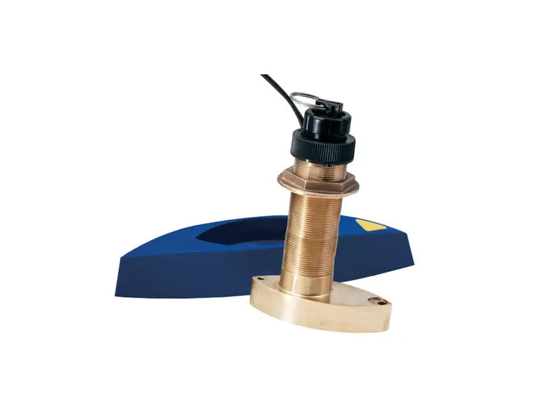 Raymarine A26043 Bronze Thru Hull Triducer For Instruments