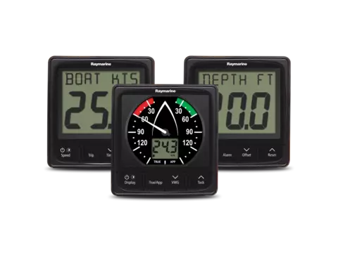 Raymarine i50/i60 Wind, Speed, Depth System Pack w/ Transducers