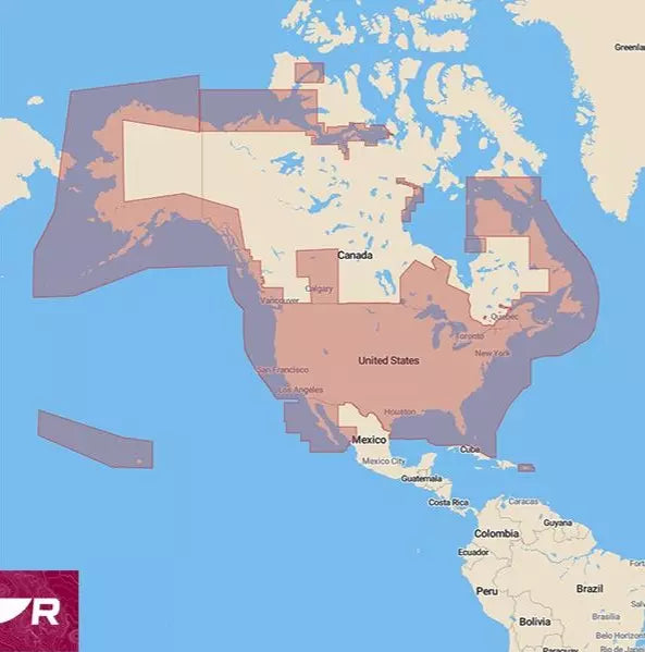 Raymarine LightHouse Chart North America