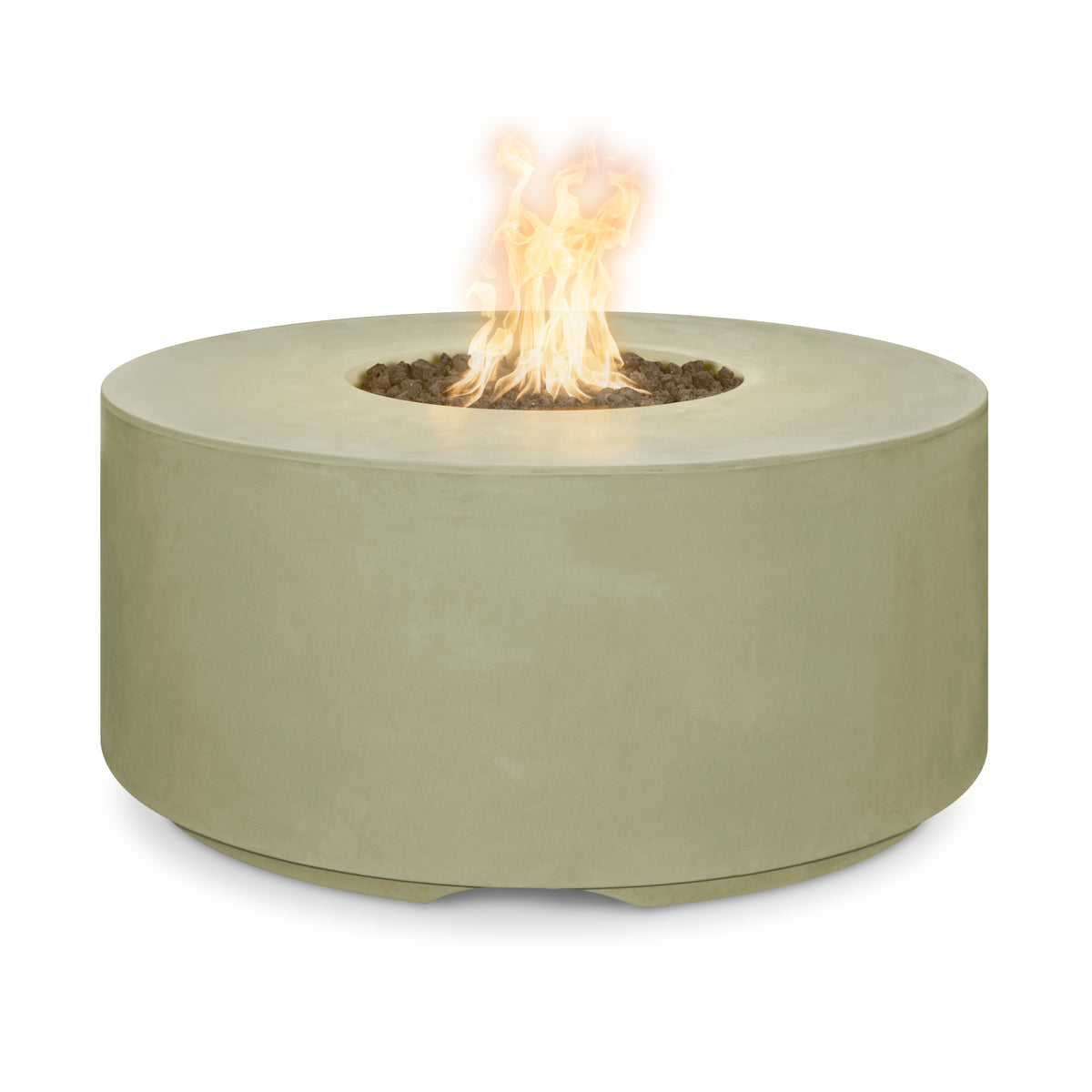 The Outdoor Plus 46" Florence Concrete Fire Pit / 20" Tall
