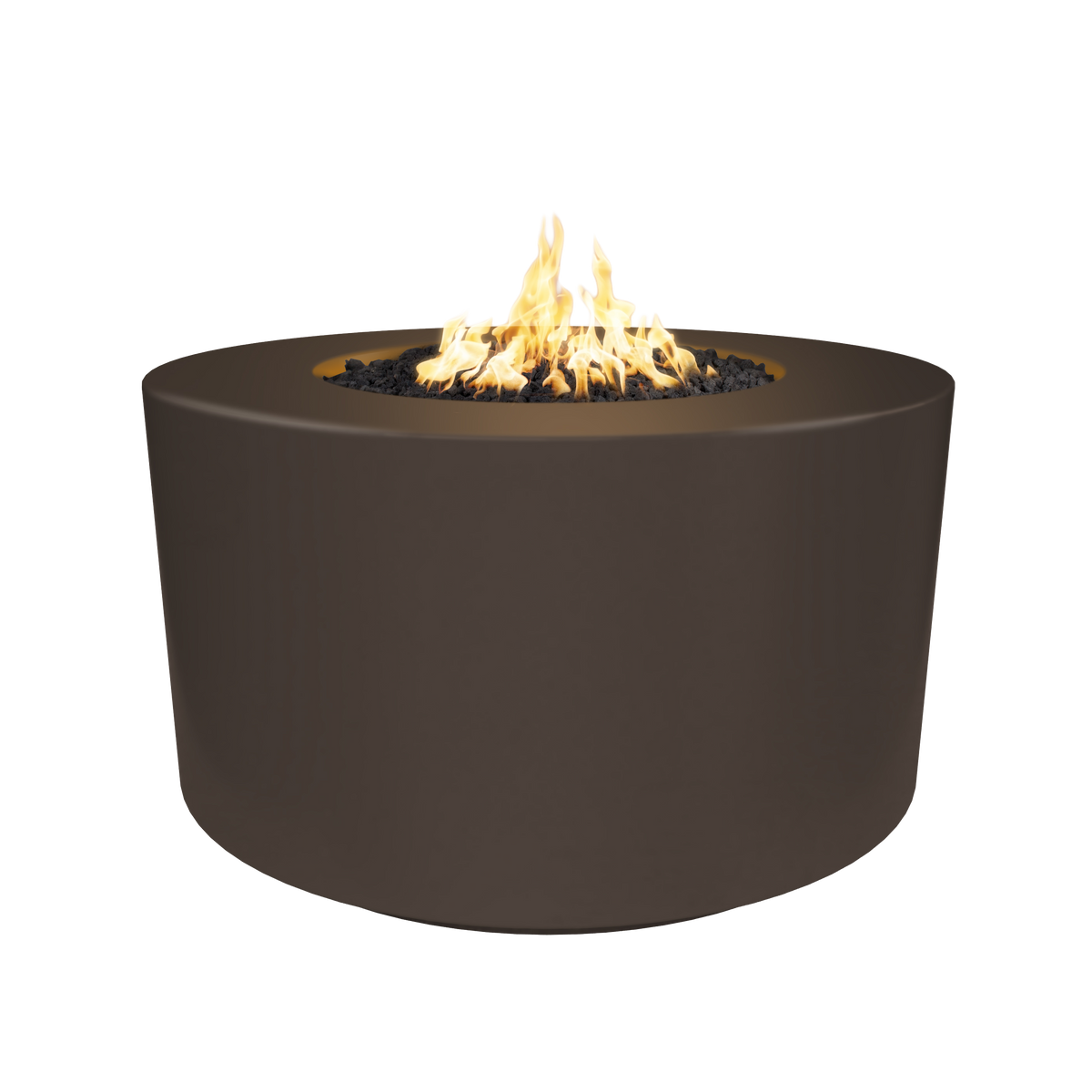 The Outdoor Plus 42" Florence Concrete Fire Table / 24" Tall