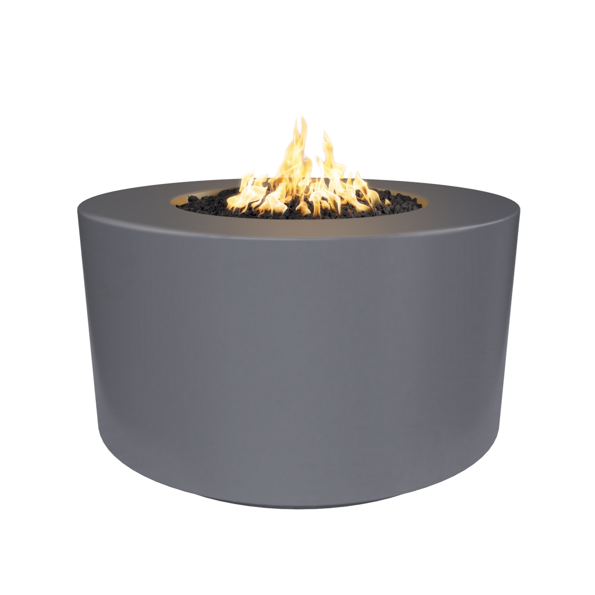 The Outdoor Plus 42" Florence Concrete Fire Table / 24" Tall