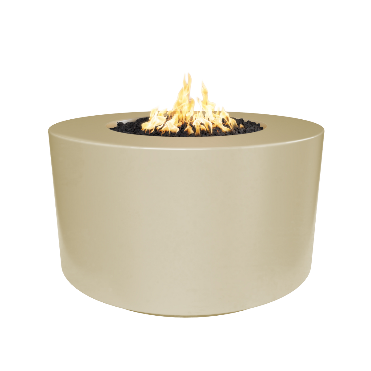 The Outdoor Plus 42" Florence Concrete Fire Table / 24" Tall
