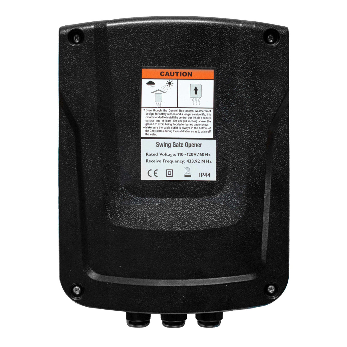 Aleko Dual Swing Gate Operator - GG1300/AS1300 AC/DC - Back-up Kit ACC2