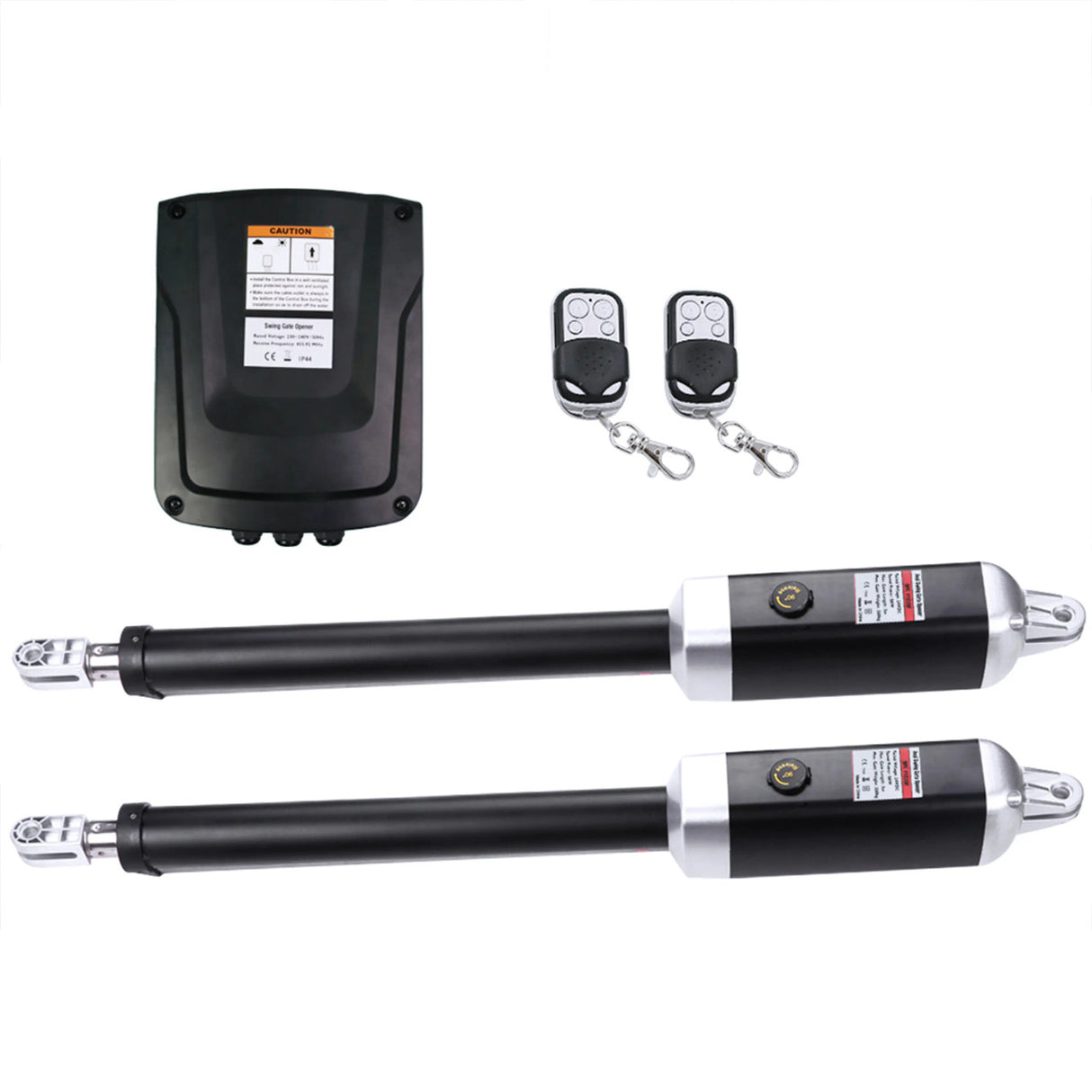 Aleko Dual Swing Gate Operator - GG1700/AS1700 AC/DC - Starter Kit