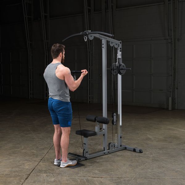 Body-Solid Pro Lat Pulldown Low Row Machine GLM83