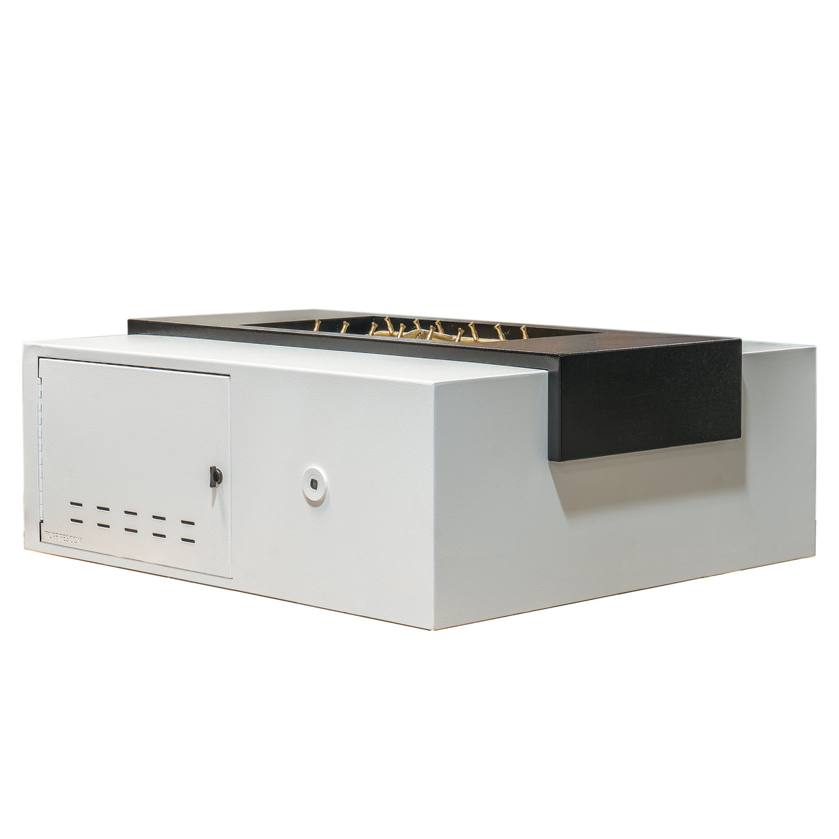 The Outdoor Plus Gallaway Metal Fire Pit - Low Profile