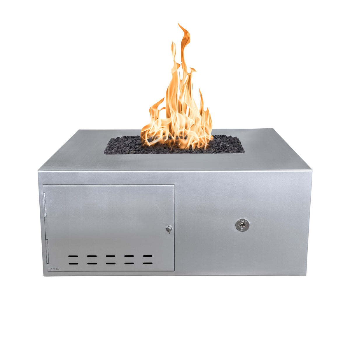 The Outdoor Plus Gallaway Metal Fire Pit - Low Profile
