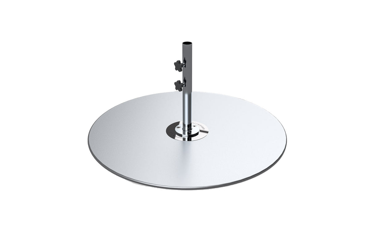Ledge Lounger Galvanized Steel Stack Umbrella Base
