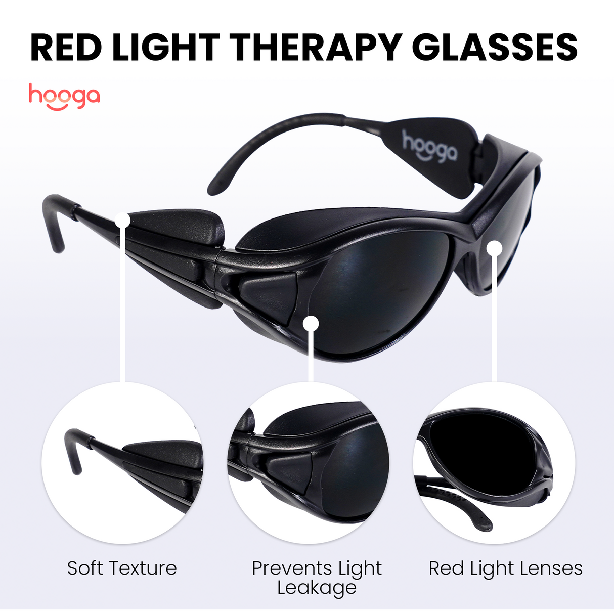 Hooga Red Light Therapy Protective Glasses