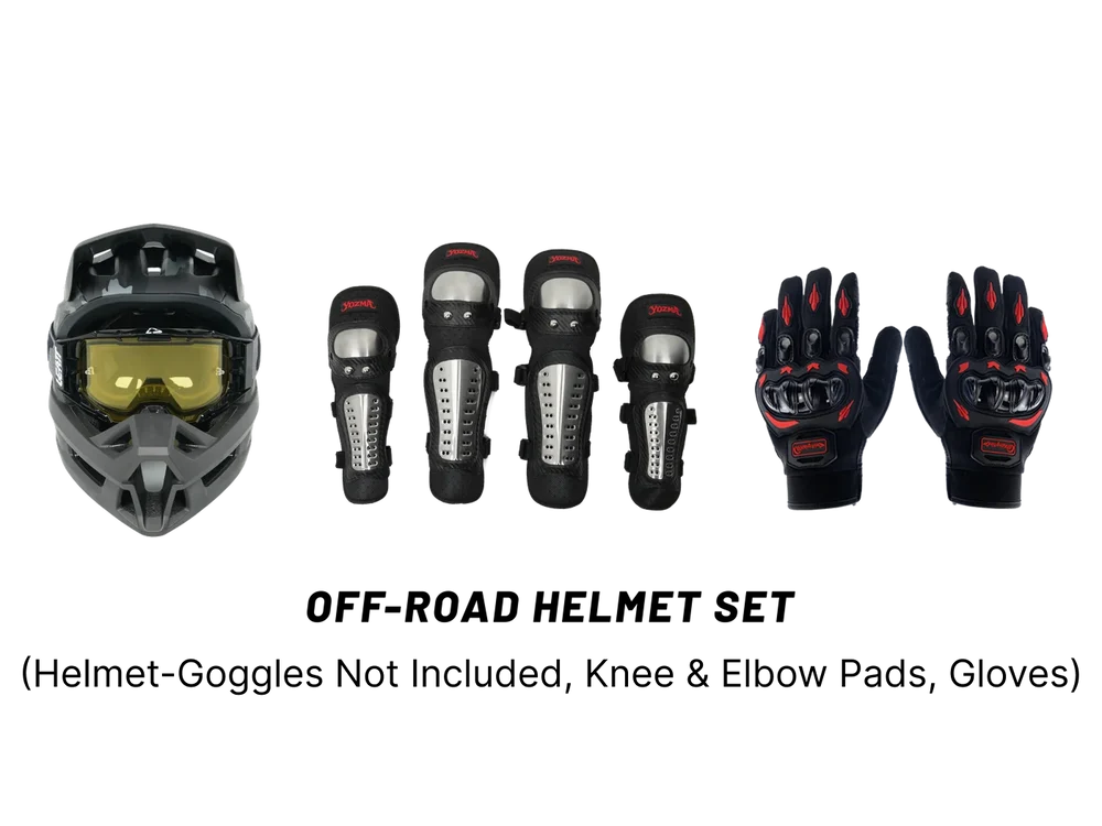 Yozma Safety Gear Bundle – Helmet, Gloves & Pads