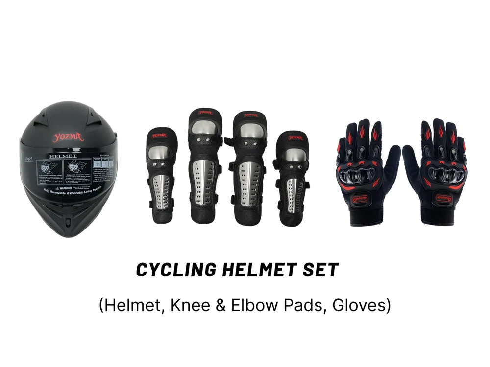 Yozma Safety Gear Bundle – Helmet, Gloves & Pads