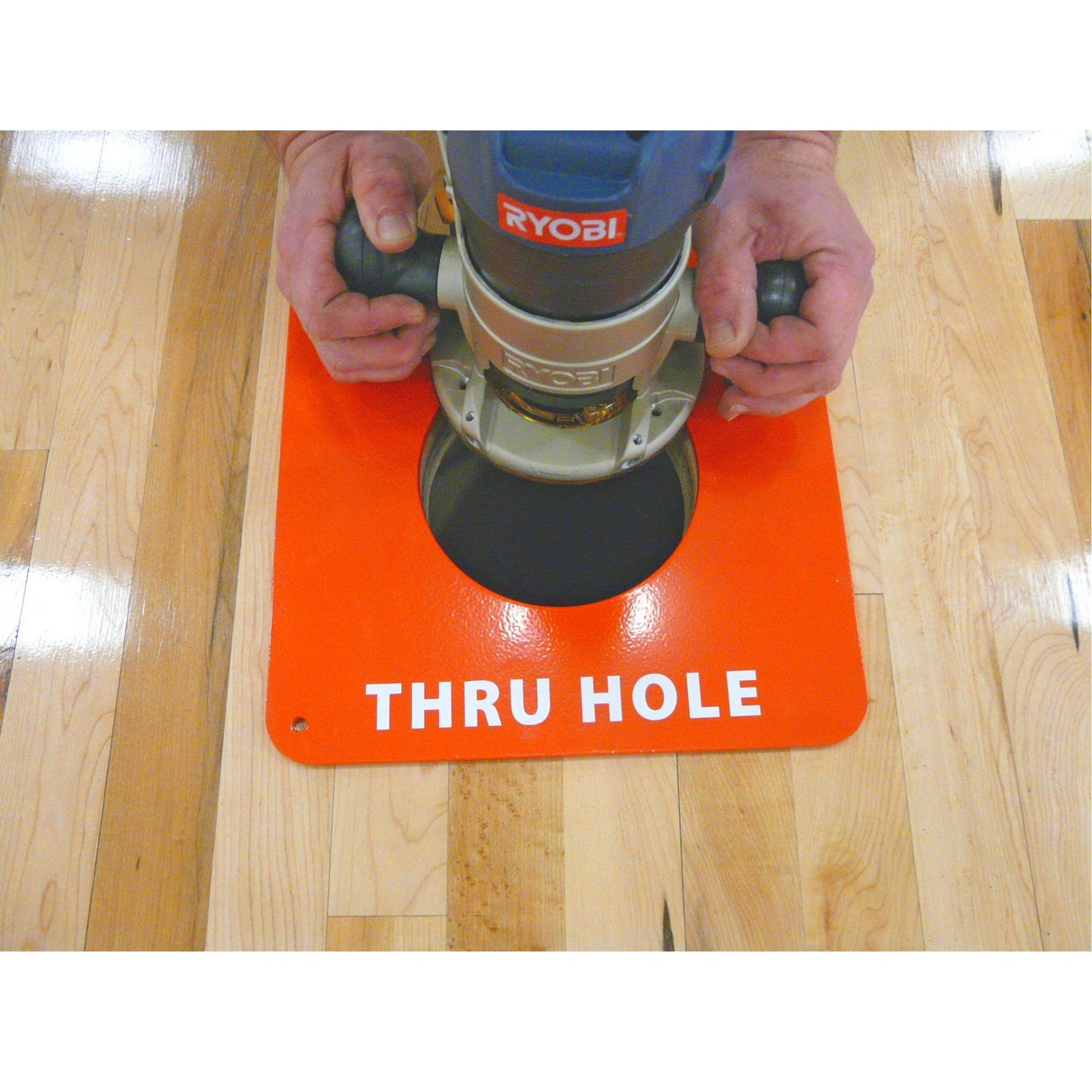 Bison Hinged Brass Floor Plate Installation Kit