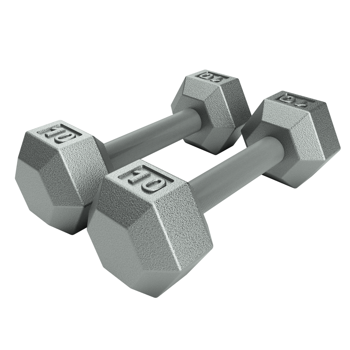 6 Sided Cast Iron Dumbbell (05-100 lbs Sets)