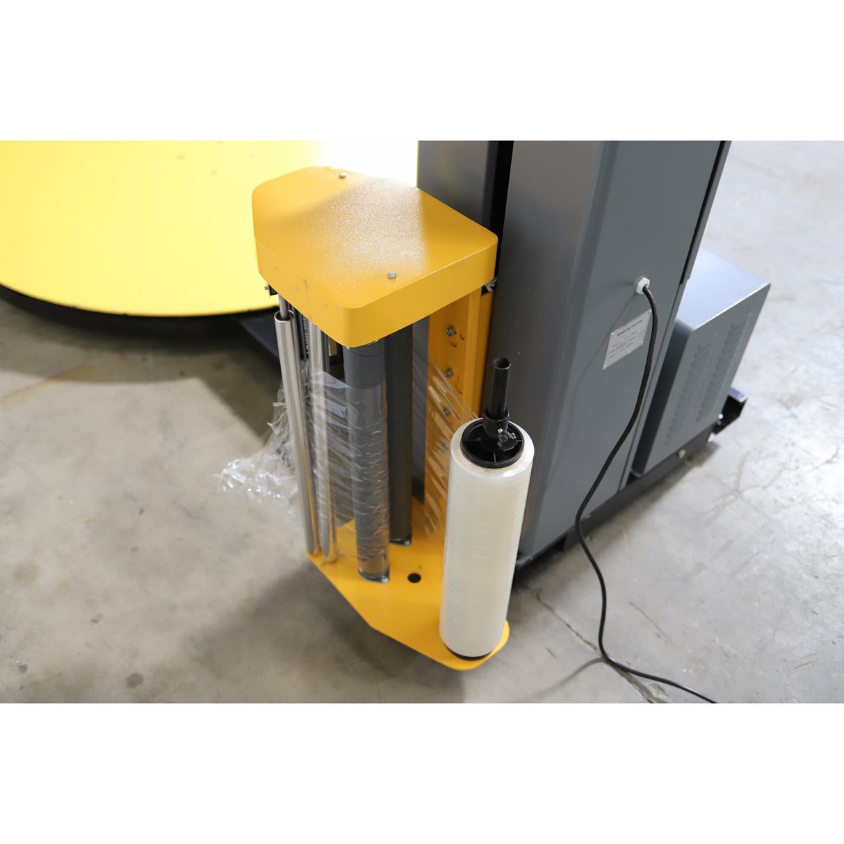 Prime Scales SL-K120 Industrial Pre-Stretch Selleton Wrapping Machine with Built-in Scale l 5000 lbs x 1 lb