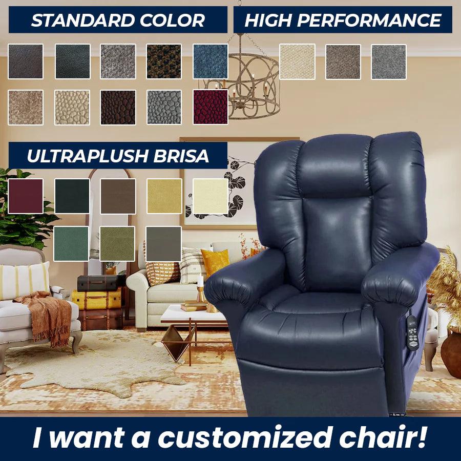 UltraComfort UC562 Artemis Eclipse 5 Zone Zero Gravity Power Lift Chair