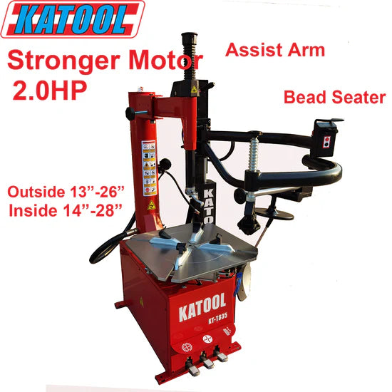 Katool KT-T835 Tire Changer with Wheel Balancer KT-B760 Combo