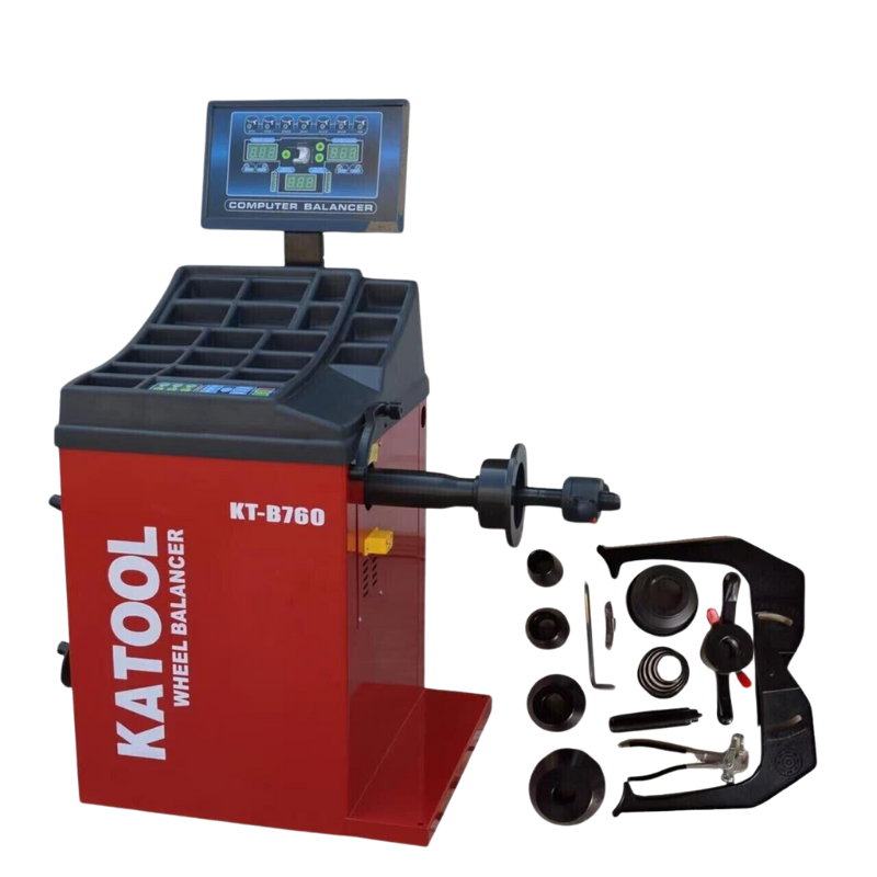Katool KT-T850 Tire Changer with Wheel Balancer KT-B760 Combo