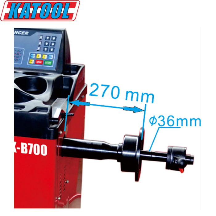 Katool Tire Changer T850 + Wheel Balancer B700 Combo