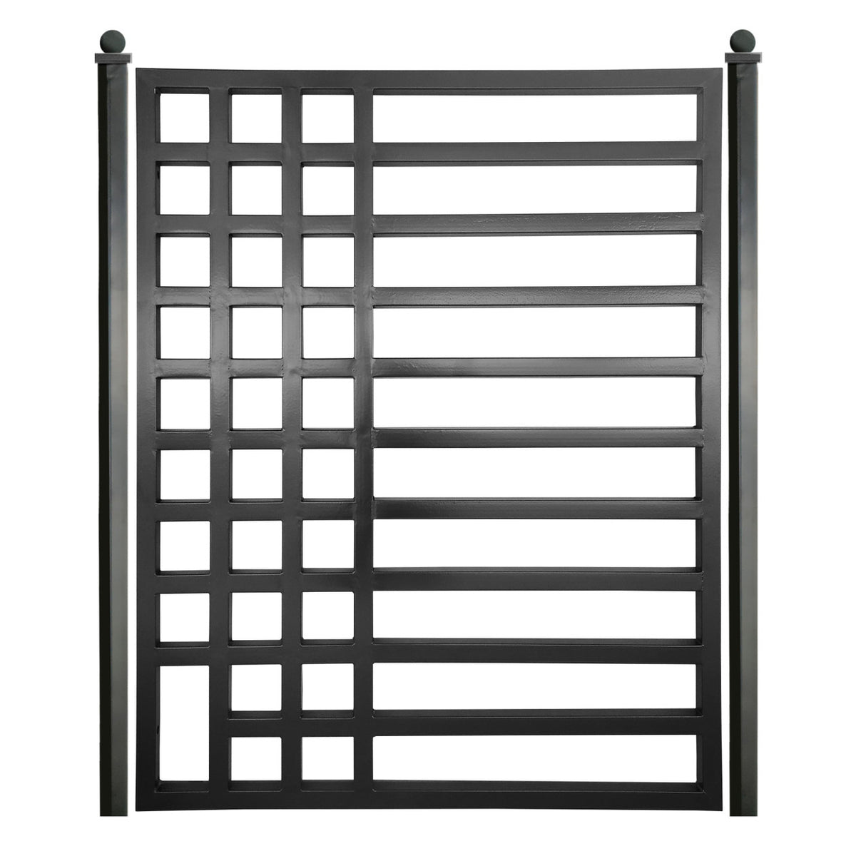 Aleko Steel Pedestrian Gate - Kyiv Style - 5 ft.