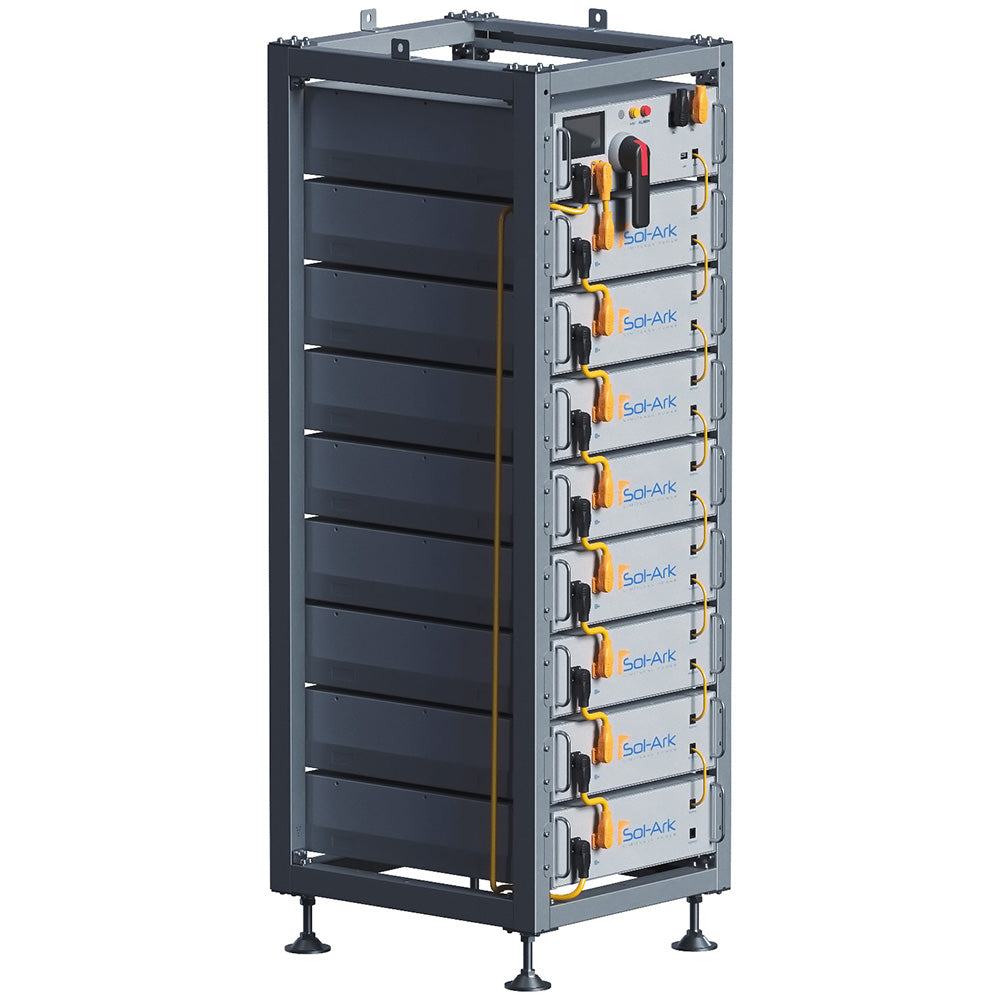 Sol-Ark 40kWh Battery Bank IP20 Indoor for use w/ Sol-Ark 30K-3P