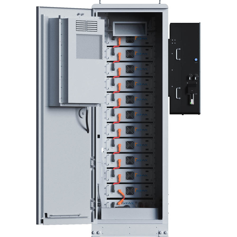 Sol-Ark 60KwH Battery Bank IP55 Outdoor for use w/ Sol-Ark 60K-3P