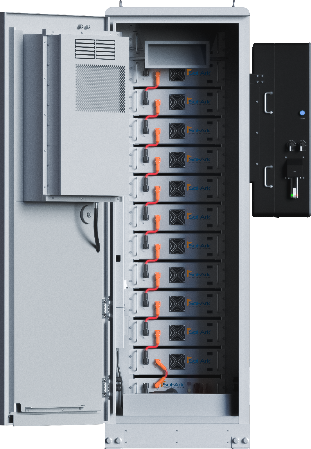 Sol-Ark 60KwH Battery Bank IP55 Outdoor for use w/ Sol-Ark 30K-3P