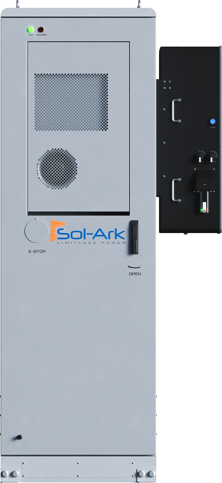Sol-Ark 60KwH Battery Bank IP55 Outdoor for use w/ Sol-Ark 30K-3P