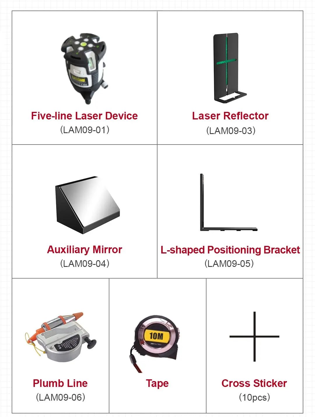 Launch Tech USA ADAS Accessory Kit