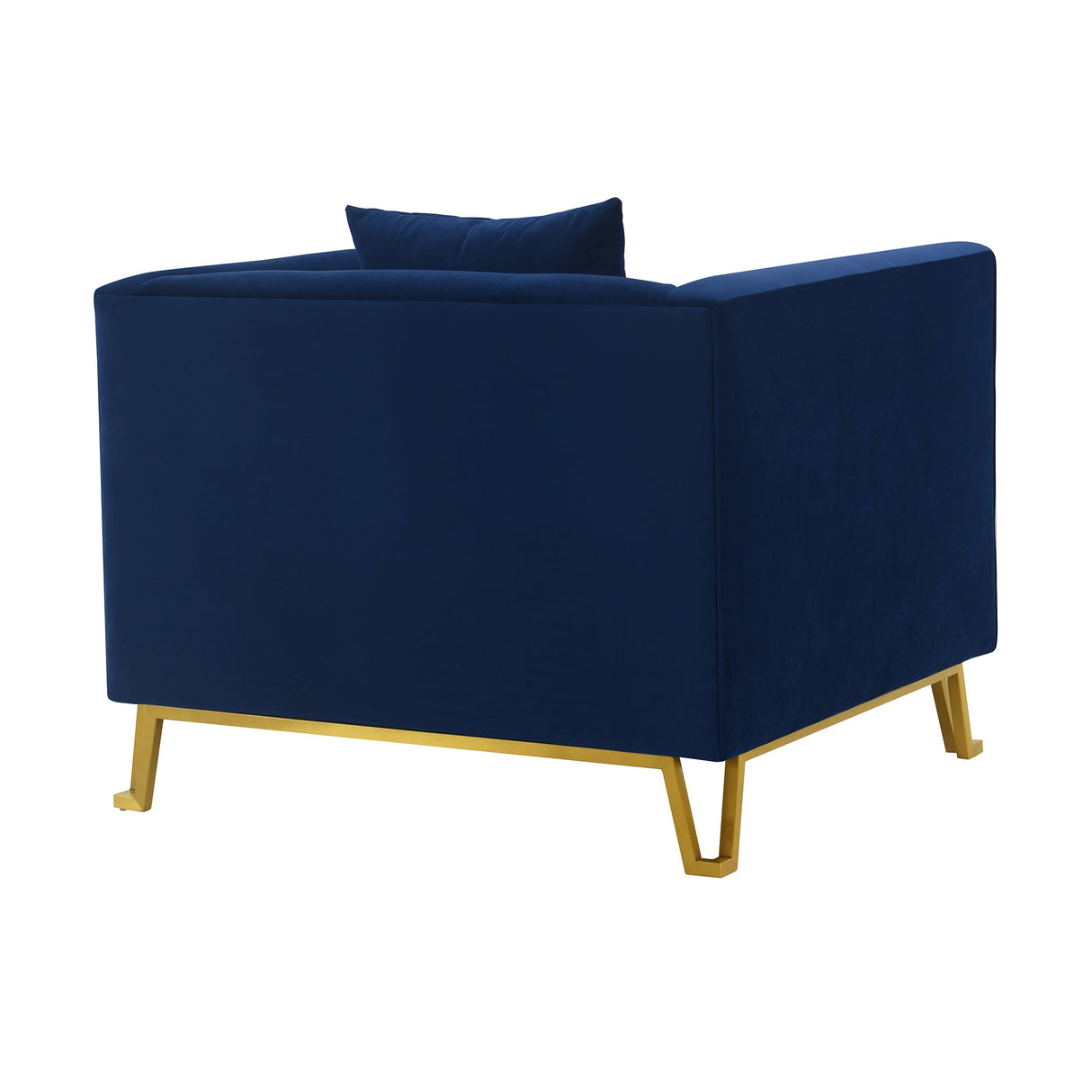 Everest Modern Fabric Chair with Plush Foam Cushions, Stylish Design, and No Assembly Required