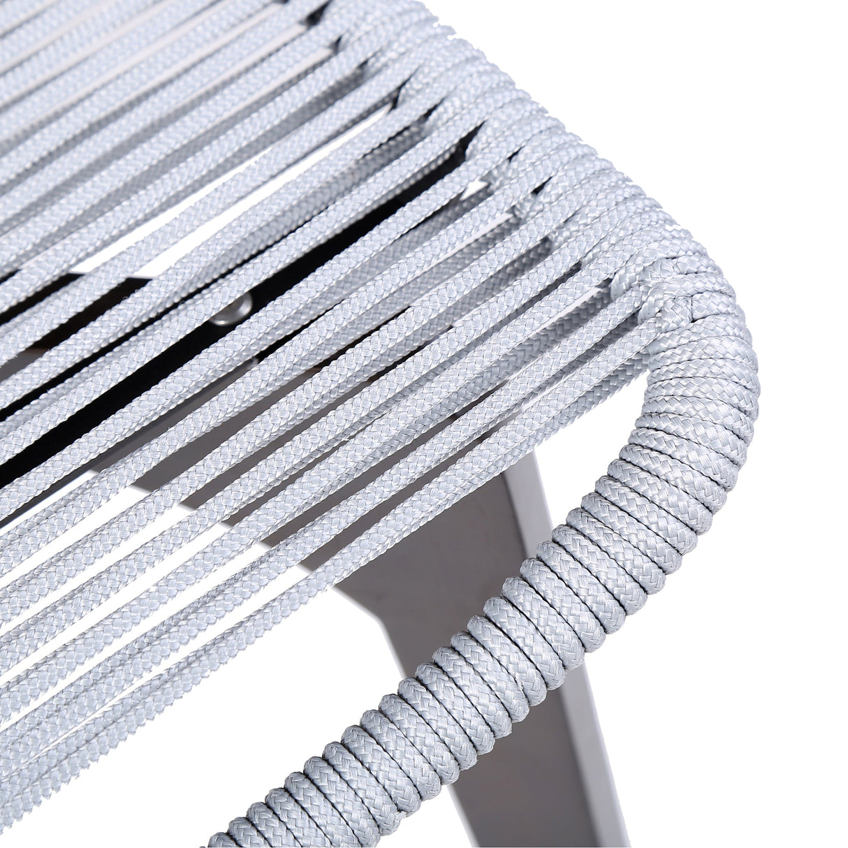 Island Eucalyptus Wood Outdoor Dining Chair Set of 2 - Stylish Comfort with UV Resistant Weave