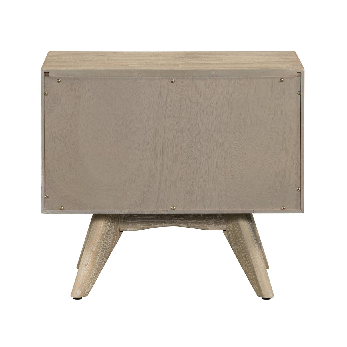 Baly Mid-Century 2-Drawer Nightstand with Soft Close Drawers for Stylish Bedroom Storage Solutions