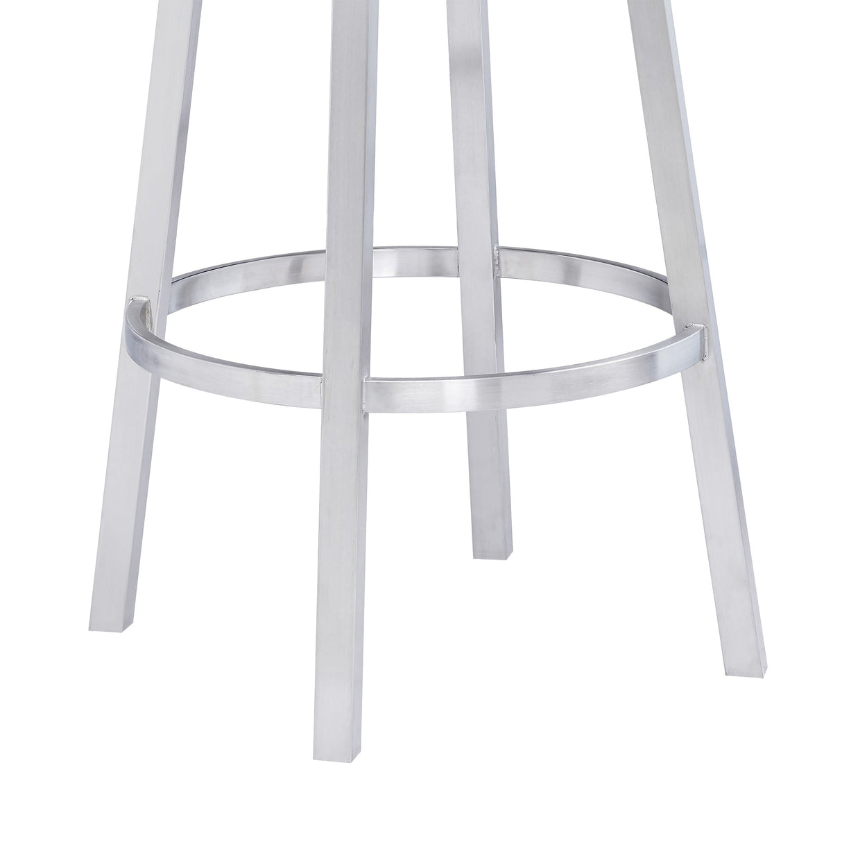 Madrid Swivel Barstool – Ergonomic Faux Leather Seating with 360-Degree Motion for Your Home Bar