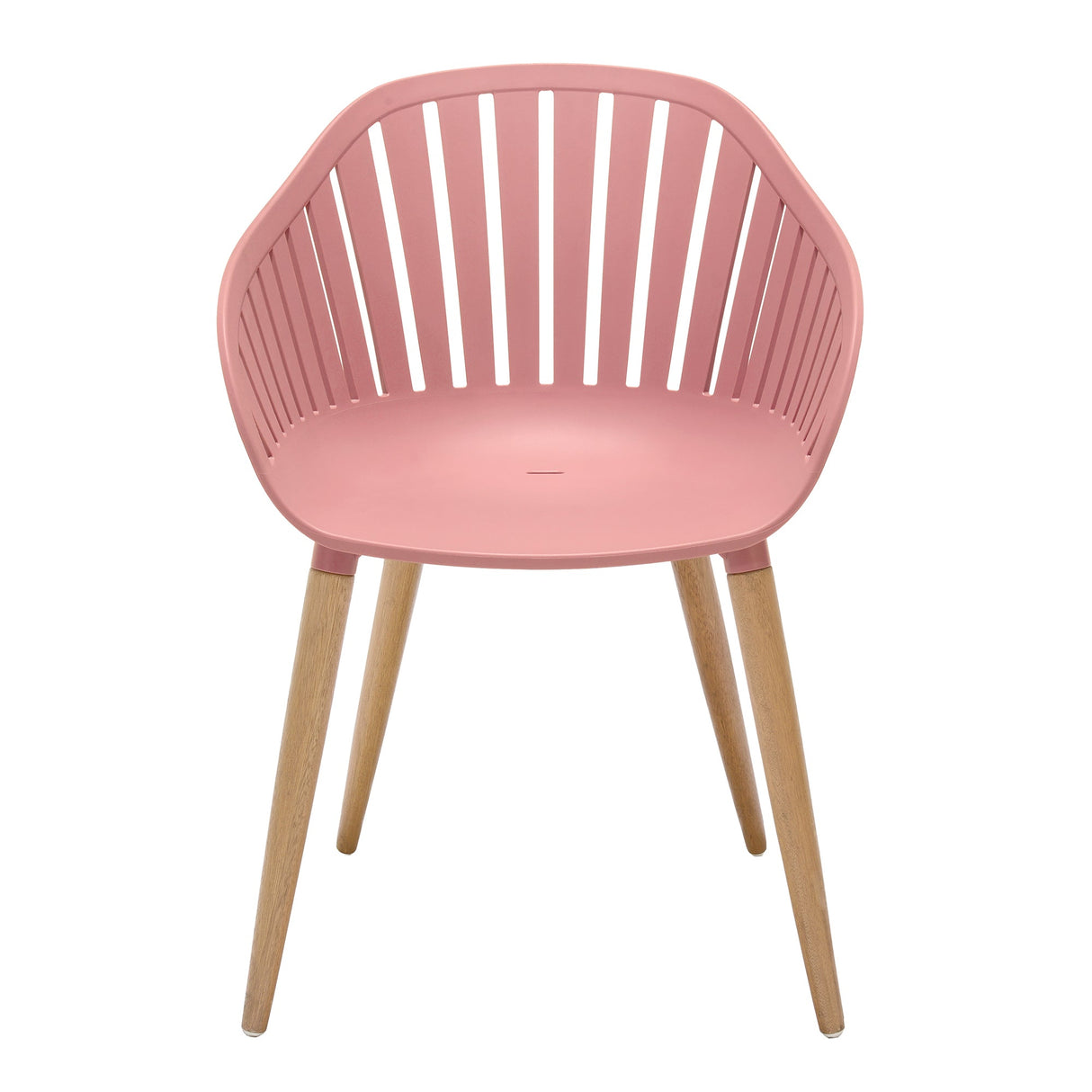 Nassau Outdoor Dining Chairs Set of 2 - Eco-Friendly, Stylish Eucalyptus Legs in Multiple Colors!