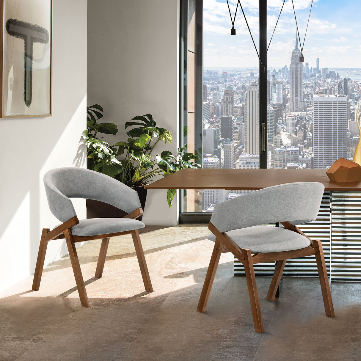 Talulah Stylish Foam-Padded Side Chairs - Durable, Comfortable Seating for Living Room or Dining Room