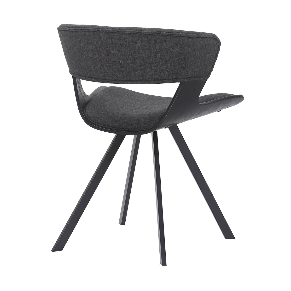 Ulric Dining Chair - Mid-Century Modern Upholstered Accent Chair for Living Room or Office Use