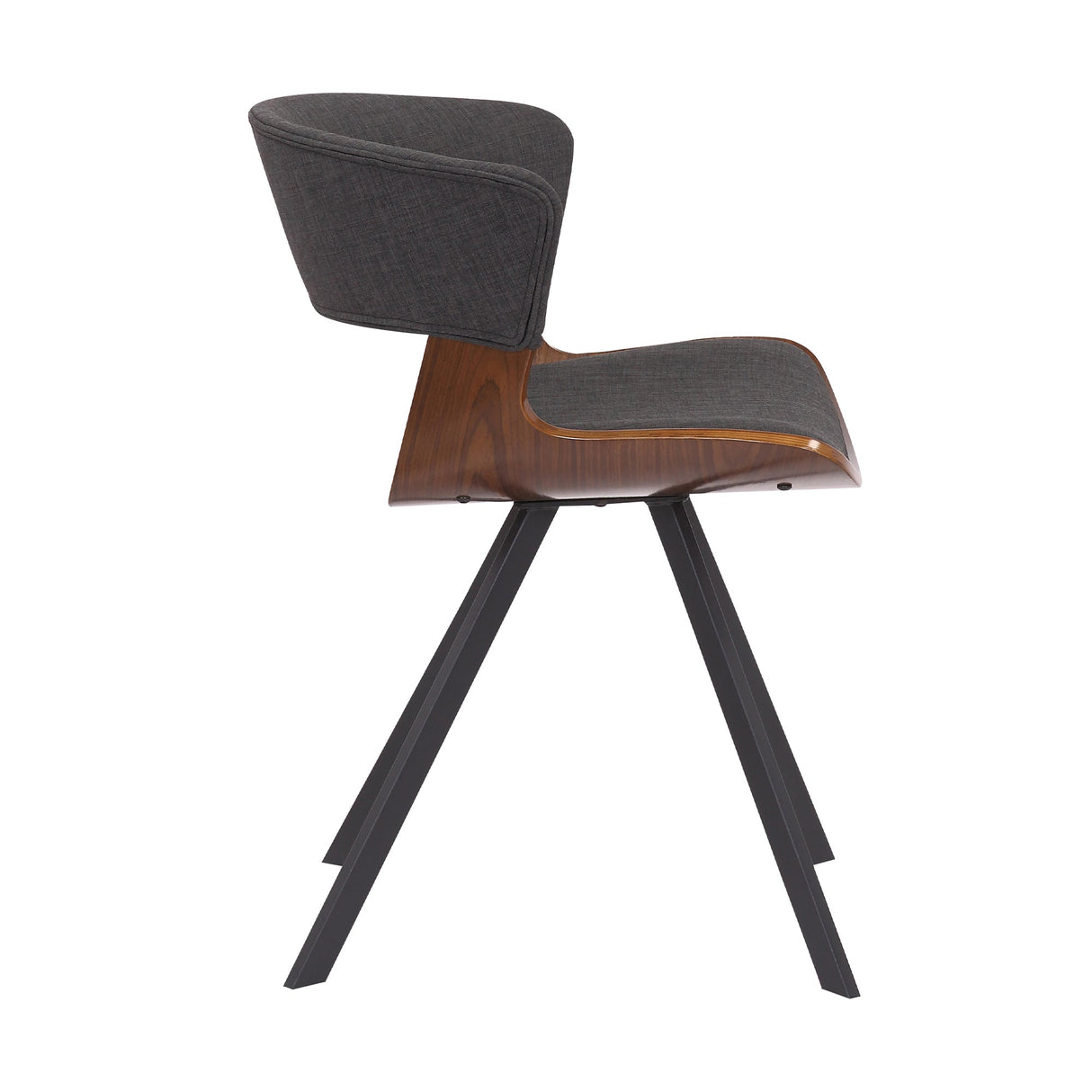 Ulric Dining Chair - Mid-Century Modern Upholstered Accent Chair for Living Room or Office Use