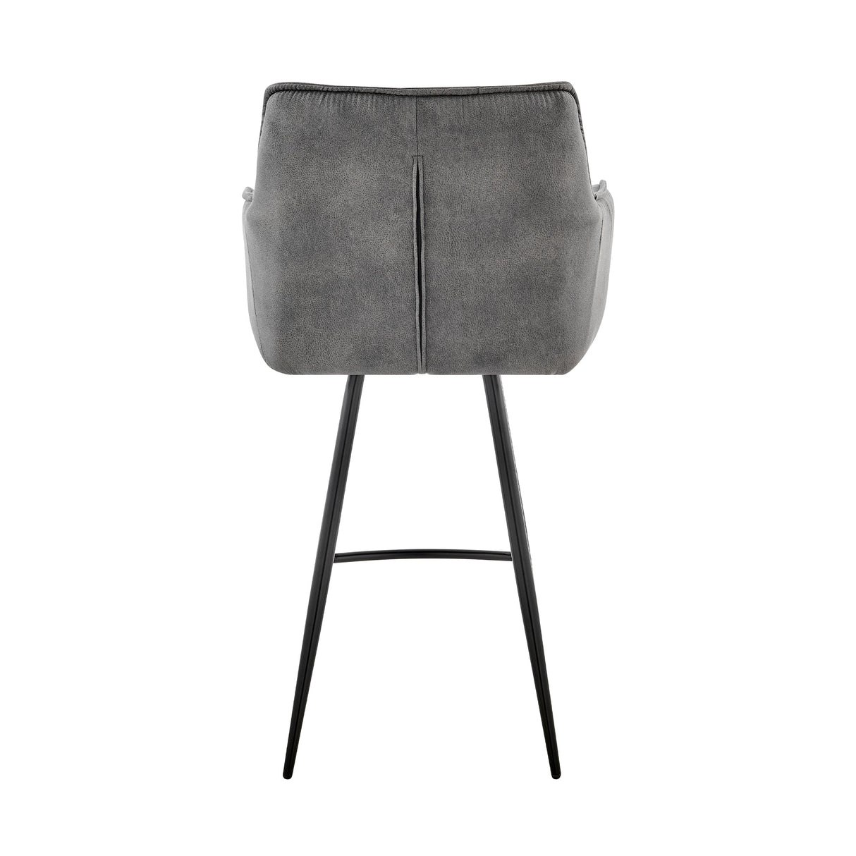 Verona Stylish Fabric Barstool - Modern Design, Comfortable Foam Cushion, Durable Metal Frame