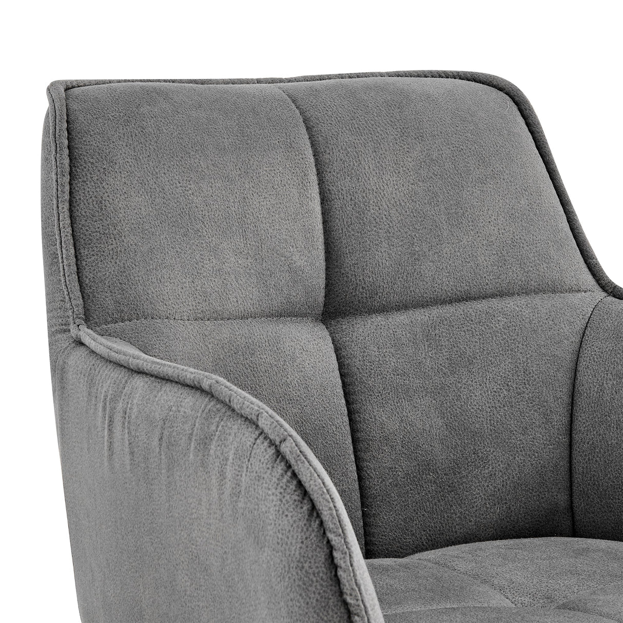 Verona Stylish Fabric Barstool - Modern Design, Comfortable Foam Cushion, Durable Metal Frame