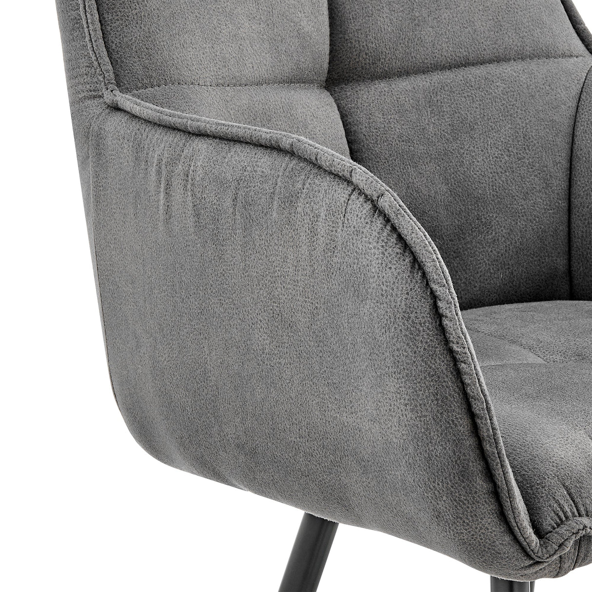 Verona Stylish Fabric Barstool - Modern Design, Comfortable Foam Cushion, Durable Metal Frame