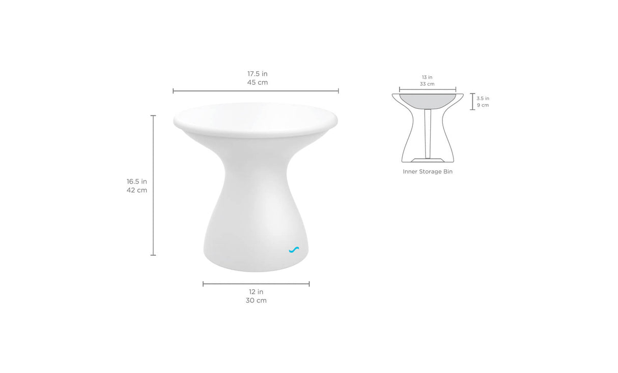 Ledge Lounger Autograph Standard Side Table