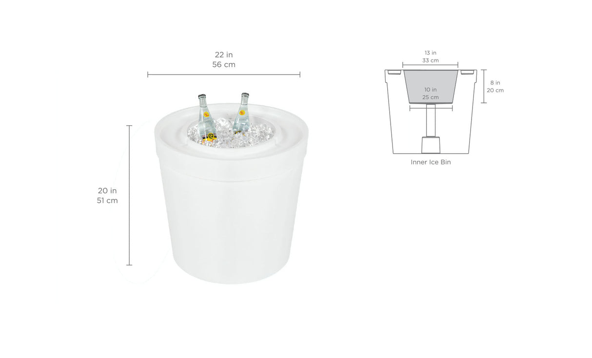 Ledge Lounger Signature Ice Basin