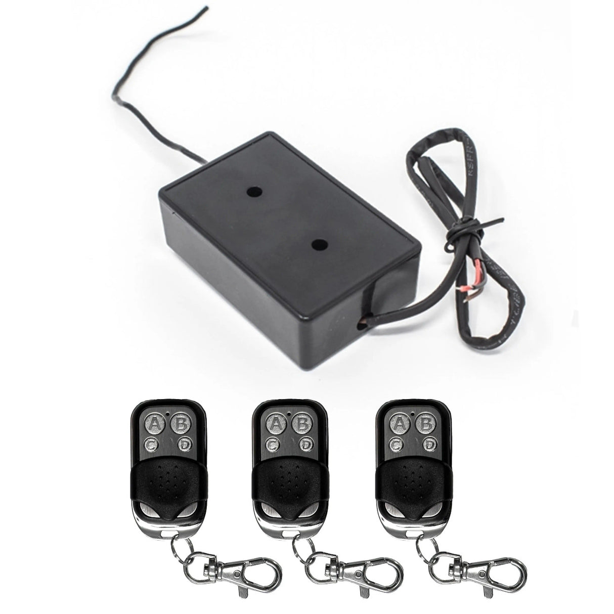 Aleko External Receiver with 3 Remote Controls - LM138