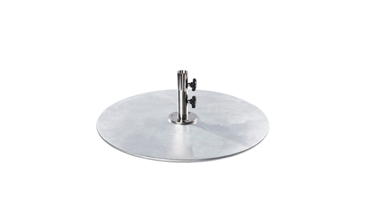 Ledge Lounger Galvanized Steel Stack Umbrella Base