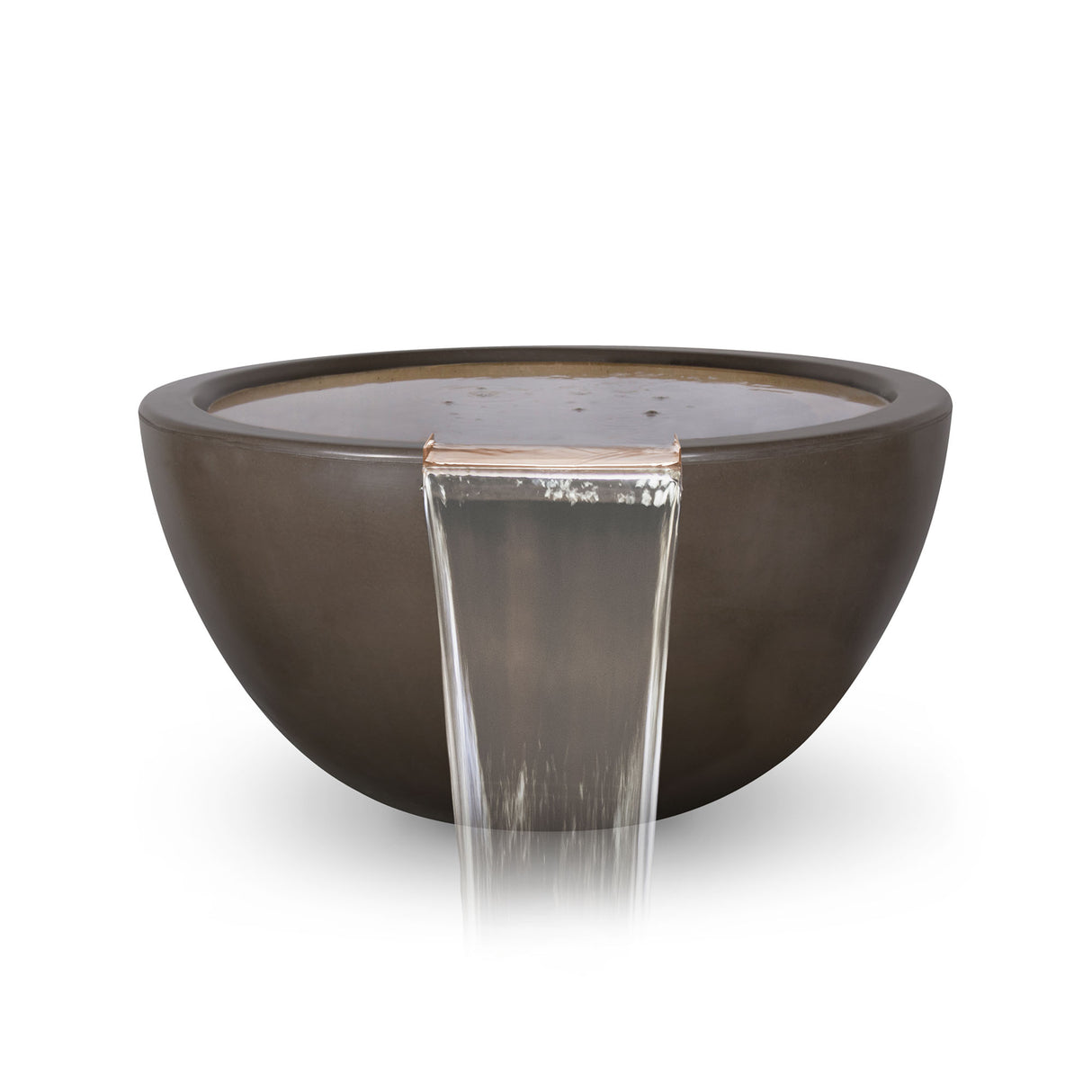 The Outdoor Plus Luna Concrete Water Bowl plus Free Cover