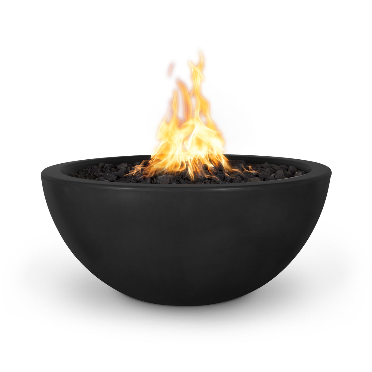 The Outdoor Plus Luna Concrete Fire Bowl plus Free Cover