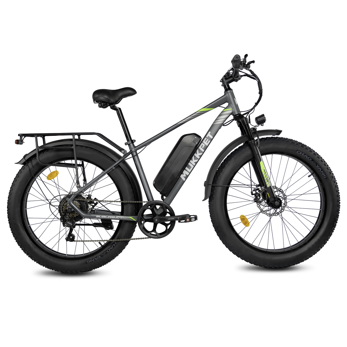 Mukkpet Suburban 750W Fat Tire Electric Bike