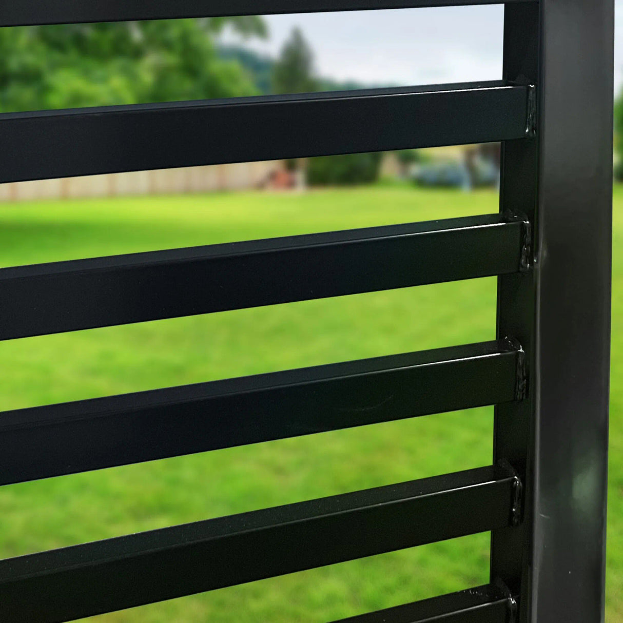 Aleko 2-Panel Fence Kit – MILAN Style – 8x5 ft. Each