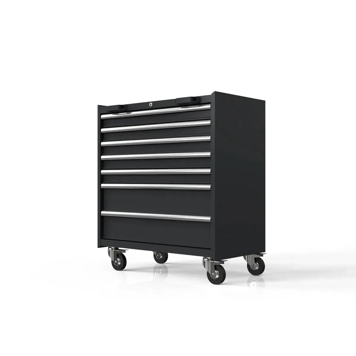 Boxo 34" 7 Drawer Roller Cabinet w/o Drawer Trims